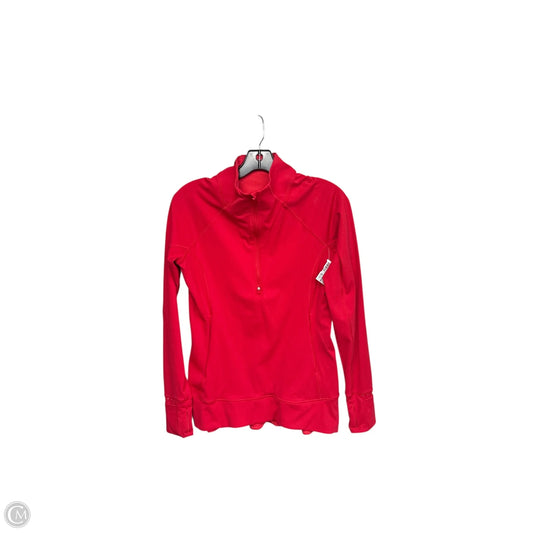 Athletic Jacket By Athleta In Red, Size: M