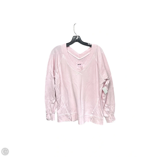 Sweatshirt Crewneck By Aerie In Pink, Size: Xs