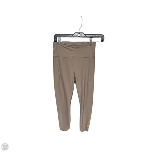 Athletic Leggings By Athleta In Brown, Size: S