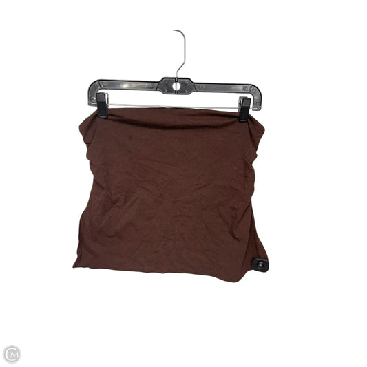 Top Sleeveless By Wild Fable In Brown, Size: L