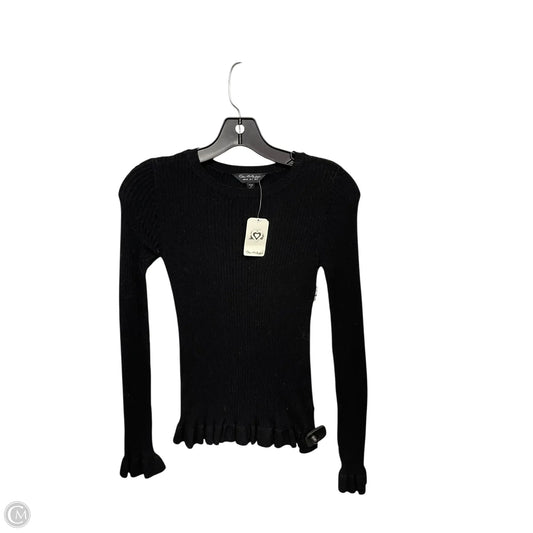 Top Long Sleeve By Clothes Mentor In Black, Size: 4