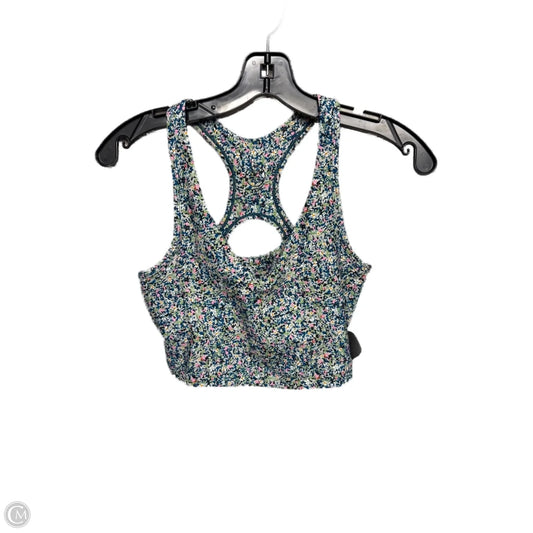 Athletic Bra By Sage In Floral Print, Size: S
