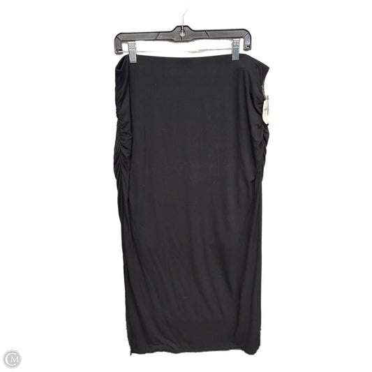 Skirt Maxi By Old Navy In Black, Size: Xl
