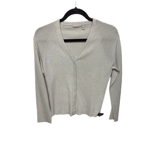 Cardigan By Anne Klein In Green, Size: M