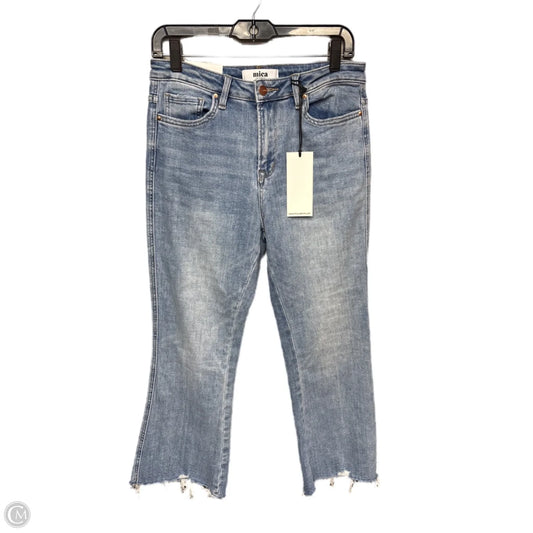 Jeans Cropped By Clothes Mentor In Blue Denim, Size: 8