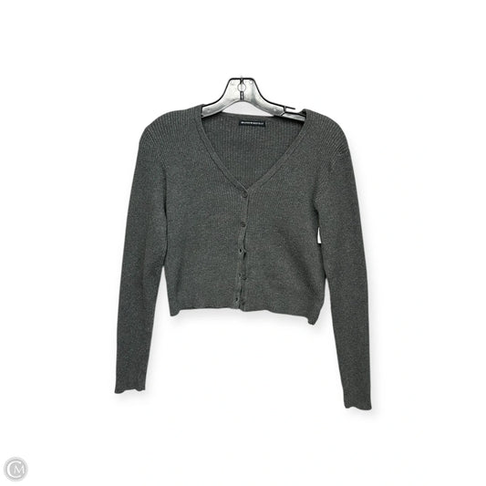 Cardigan By Brandy Melville In Grey, Size: Osfm