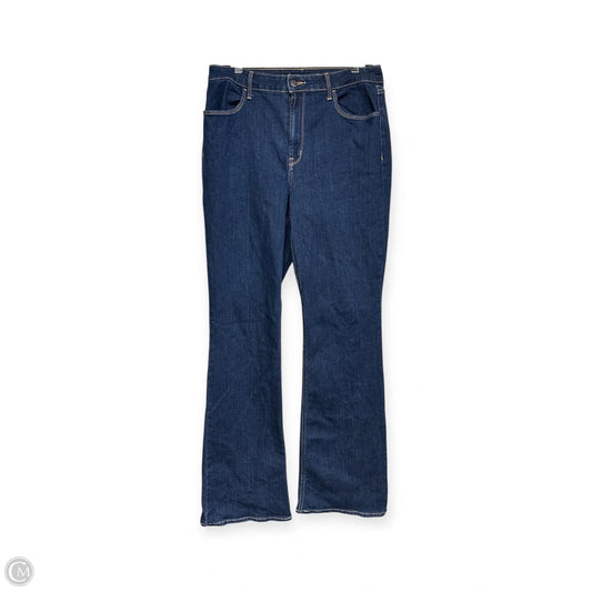 Jeans Flared By Old Navy In Blue Denim, Size: 12l