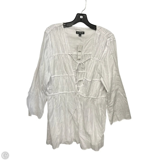 Dress Casual Short By J. Crew In White, Size: Xl
