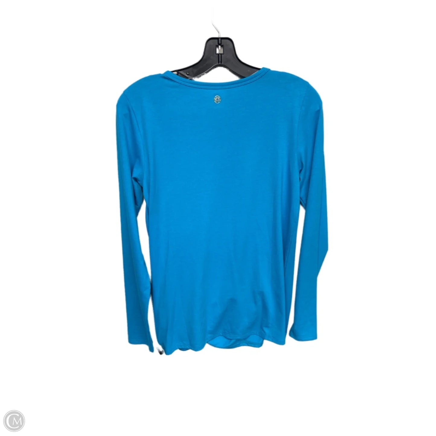 Top Long Sleeve Designer By Lilly Pulitzer In Blue, Size: S