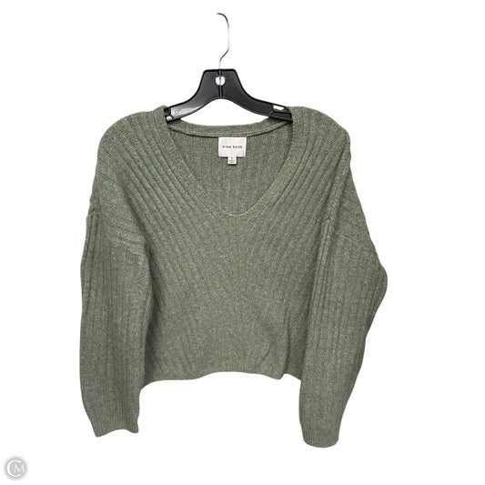 Sweater By Pink Rose In Green, Size: M