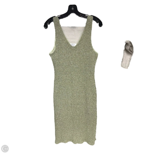 Dress Casual Midi By Gilli In Green, Size: L