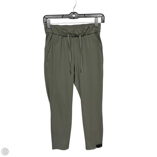 Athletic Pants By Lululemon In Green, Size: 2
