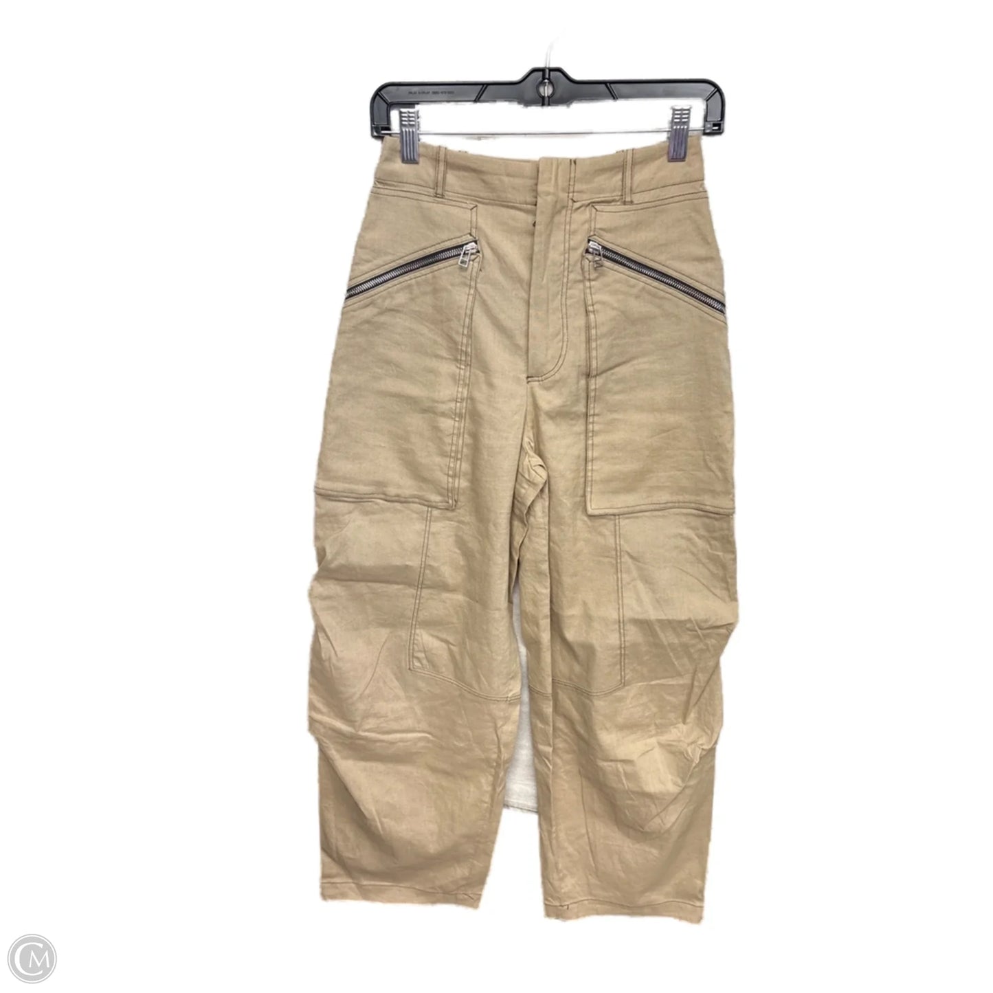 Pants Cargo & Utility By Zara In Tan, Size: Xs