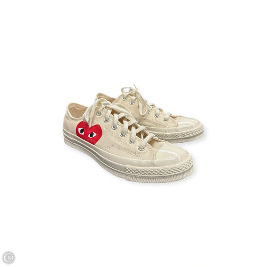 Shoes Sneakers By Converse In Cream, Size: 9