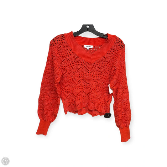 Sweater By 525 In Orange, Size: Xs