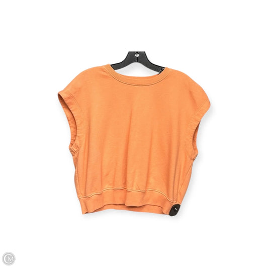 Top Sleeveless By Sundry In Orange, Size: S