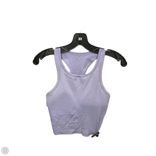 Athletic Tank Top By Lululemon In Purple, Size: S