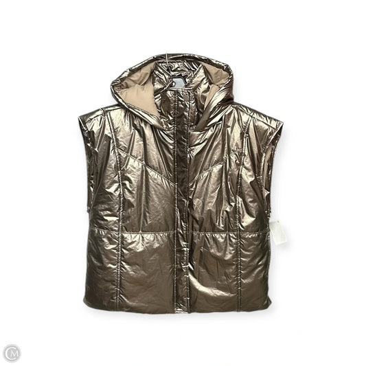 Vest Puffer & Quilted By Daily Practice By Anthropologie In Gold, Size: Xxs