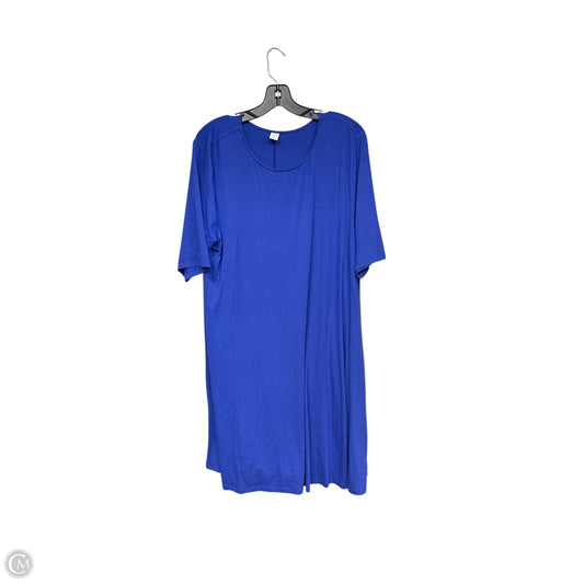 Dress Casual Short By Old Navy In Blue, Size: Xl