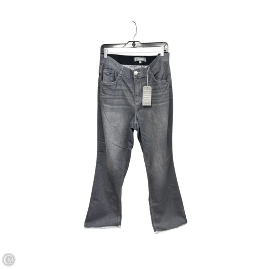 Jeans Flared By Wit & Wisdom In Grey, Size: 16
