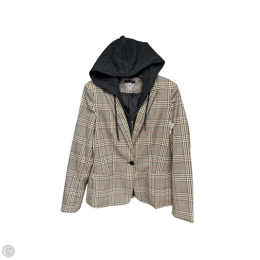 Blazer By Tommy Hilfiger In Brown & Grey, Size: 12