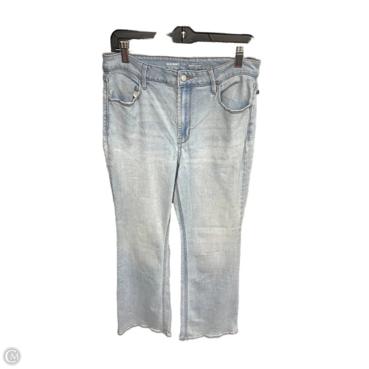 Jeans Flared By Old Navy In Blue Denim, Size: 12