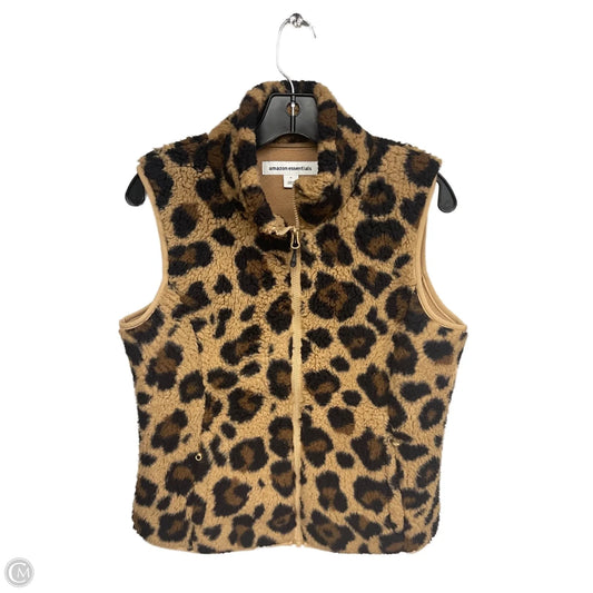 Vest Faux Fur & Sherpa By Amazon Essentials In Animal Print, Size: M
