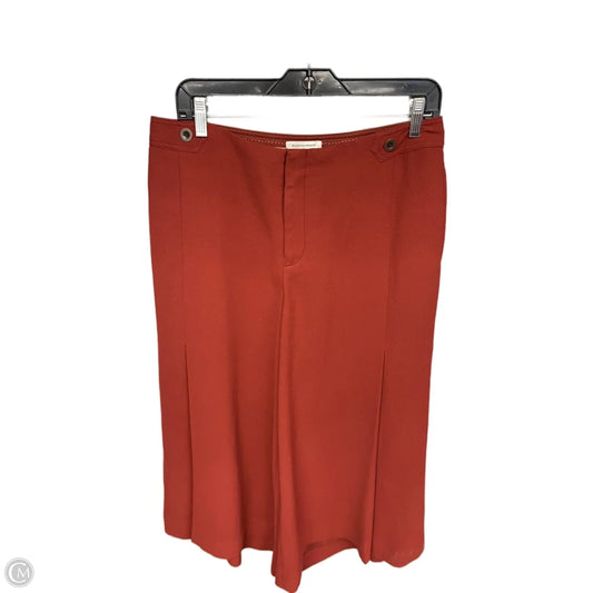 Pants Cropped By Anthropologie In Purple, Size: 8
