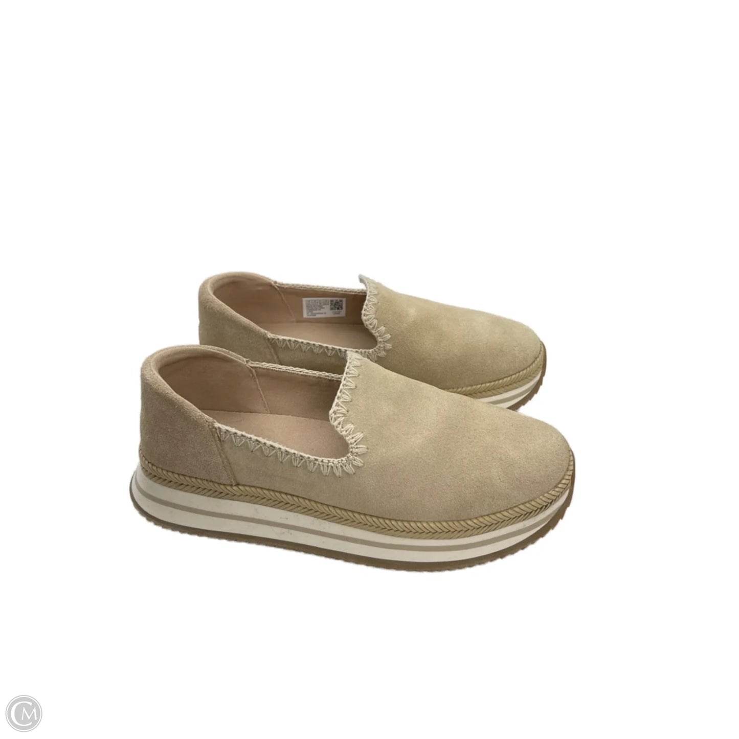 Shoes Sneakers By Toms In Tan, Size: 8.5
