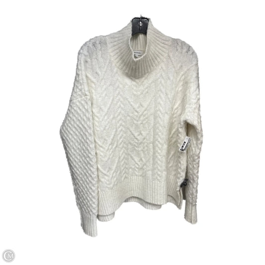 Sweater By Nordstrom In Ivory, Size: M