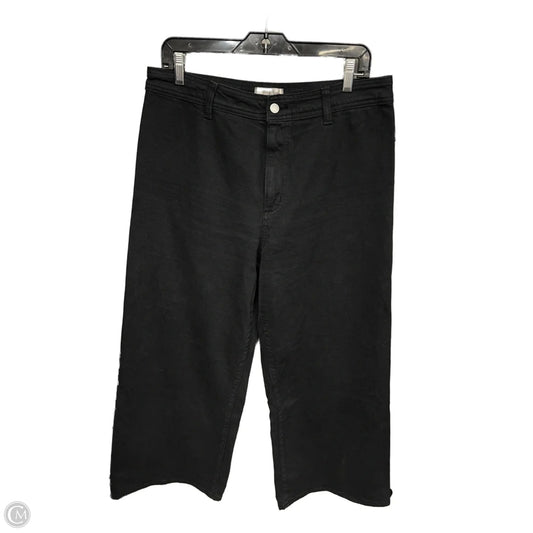 Jeans Wide Leg By Universal Thread In Black, Size: 12
