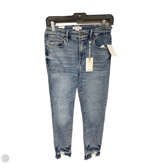 Jeans Straight By Good American In Blue Denim, Size: 6