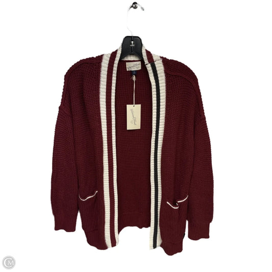 Cardigan By Universal Thread In Red, Size: M