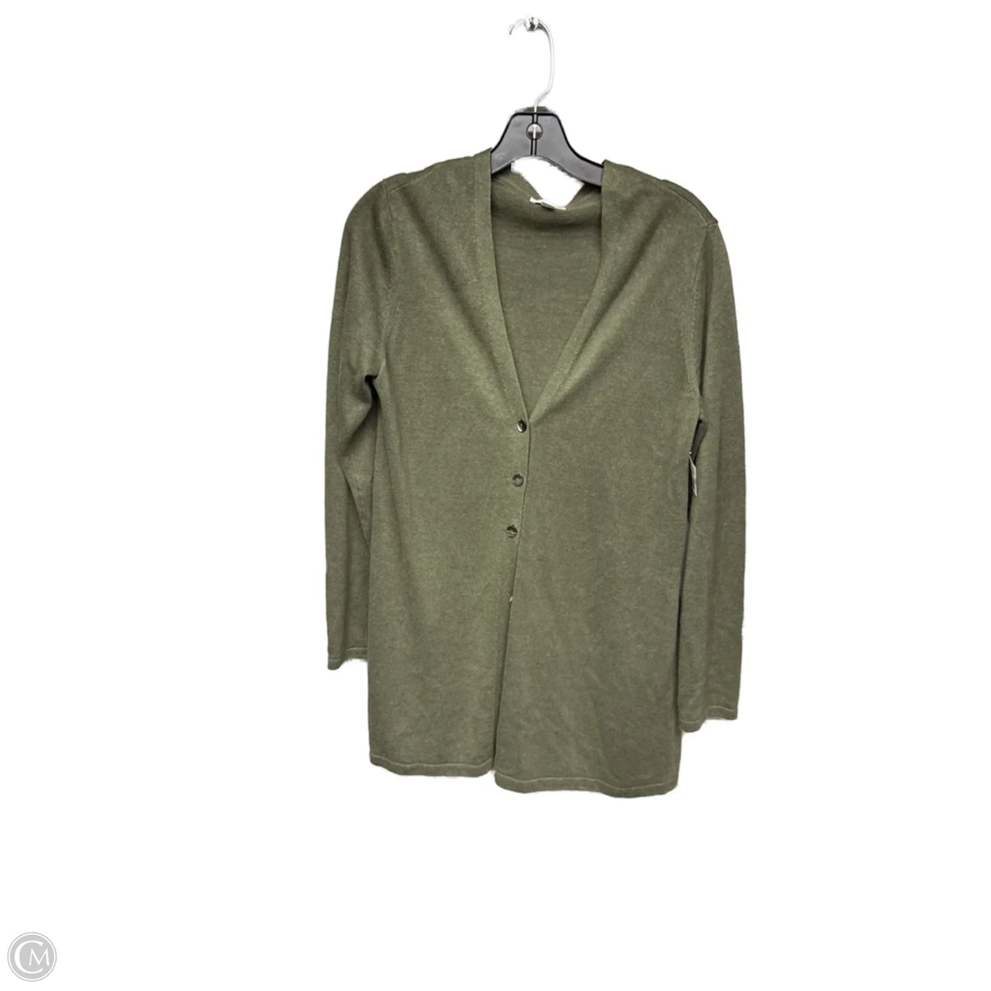 Cardigan By J. Jill In Green, Size: S