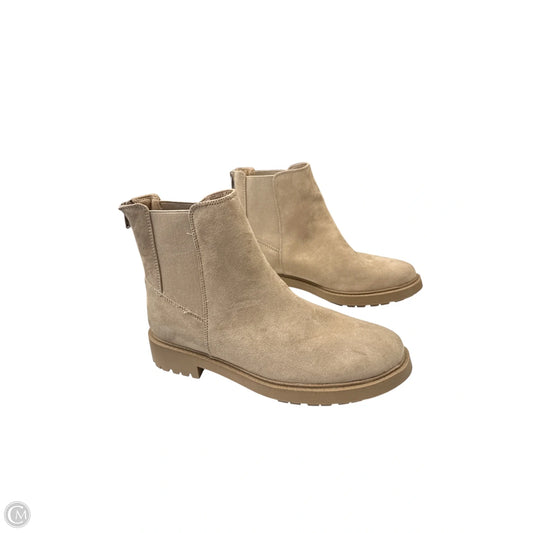 Boots Ankle Flats By Esprit In Brown, Size: 8