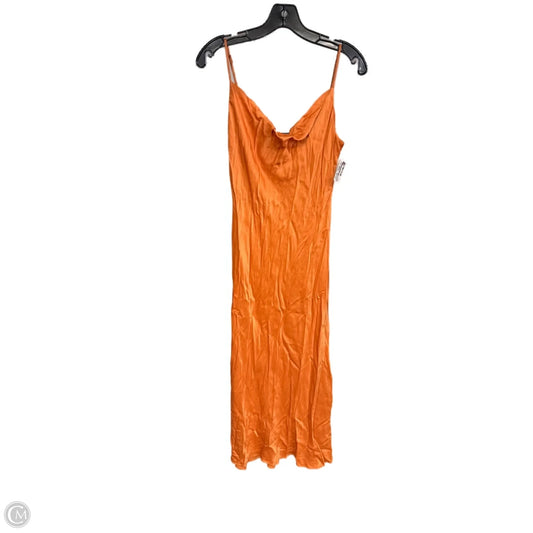 Dress Casual Maxi By Wilfred In Orange, Size: M