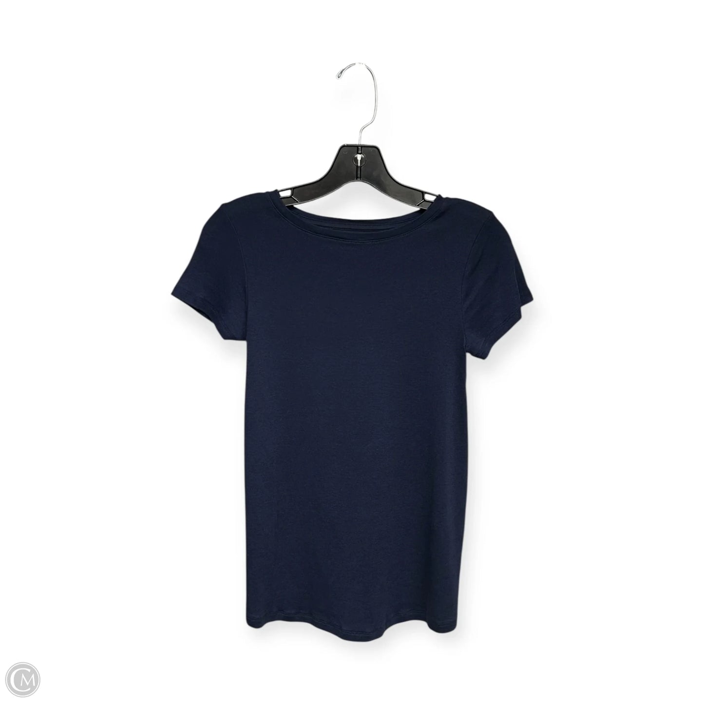 Top Short Sleeve Basic By Ingrid & Isabel In Navy, Size: Xs