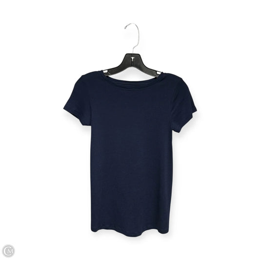 Top Short Sleeve Basic By Ingrid & Isabel In Navy, Size: Xs