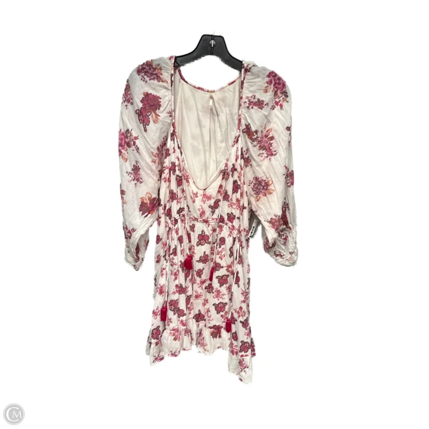 Top Long Sleeve By Free People In Floral Print, Size: Xl