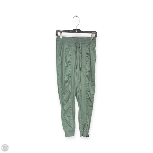 Athletic Pants By Lululemon In Green, Size: 4