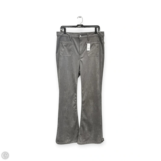 Jeans Flared By Gap In Grey, Size: 14