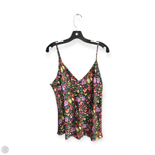 Top Sleeveless By Clothes Mentor In Floral Print, Size: Xl