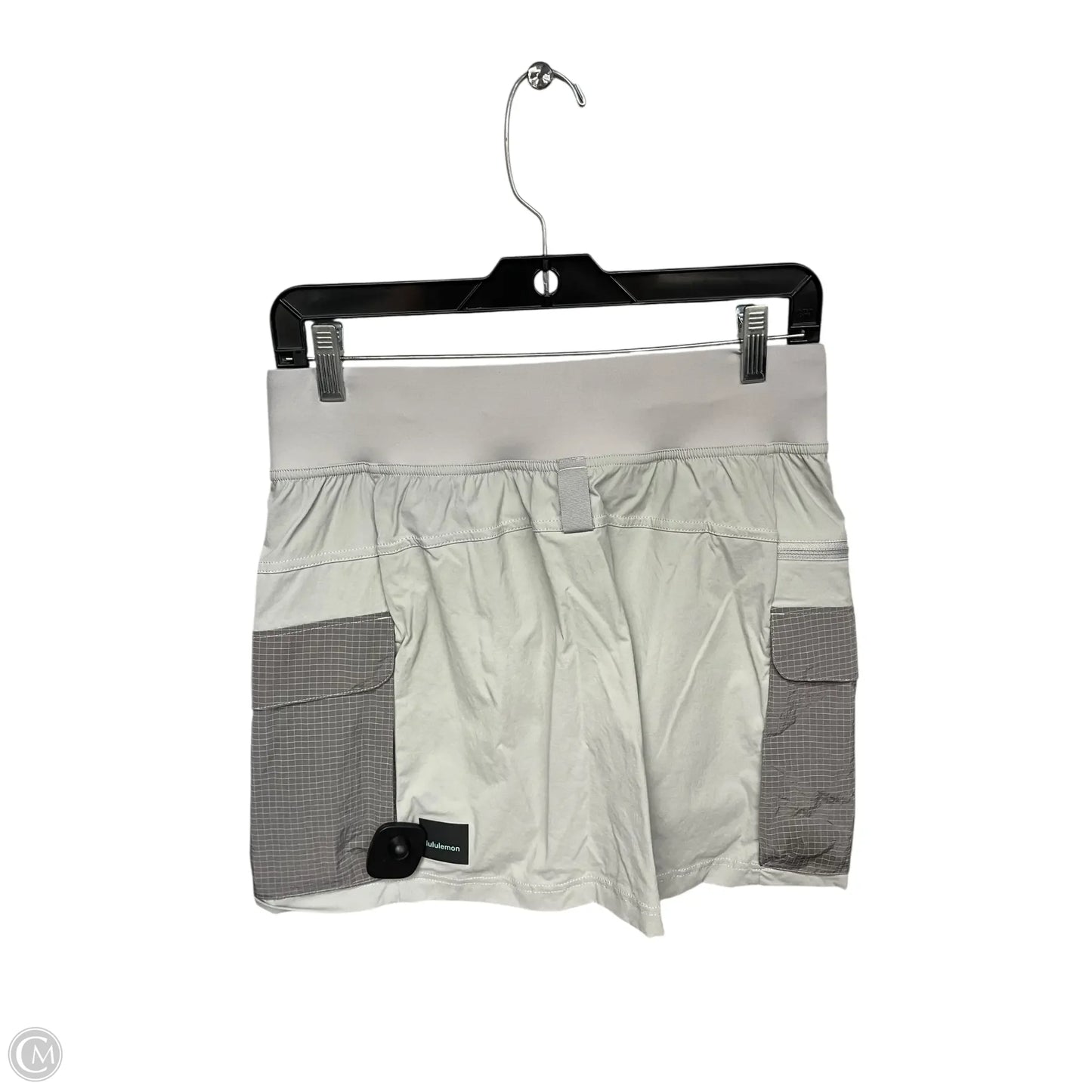 Athletic Skort By Lululemon In Grey, Size: 8
