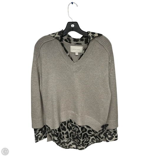 Sweater By Clothes Mentor In Grey, Size: Xs