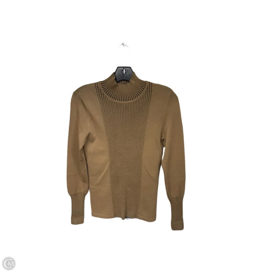 Top Long Sleeve By Clothes Mentor In Brown, Size: S