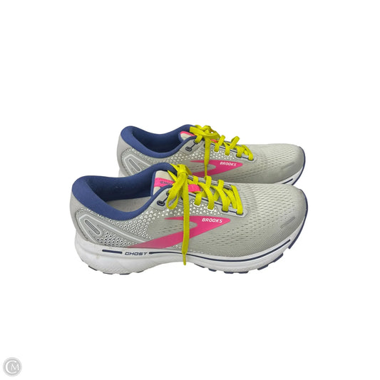 Shoes Athletic By Brooks In Grey, Size: 8.5