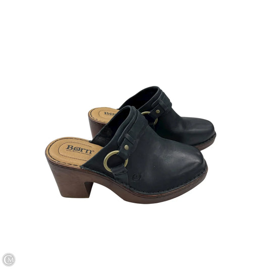 Shoes Heels Block By Born In Black, Size: 8