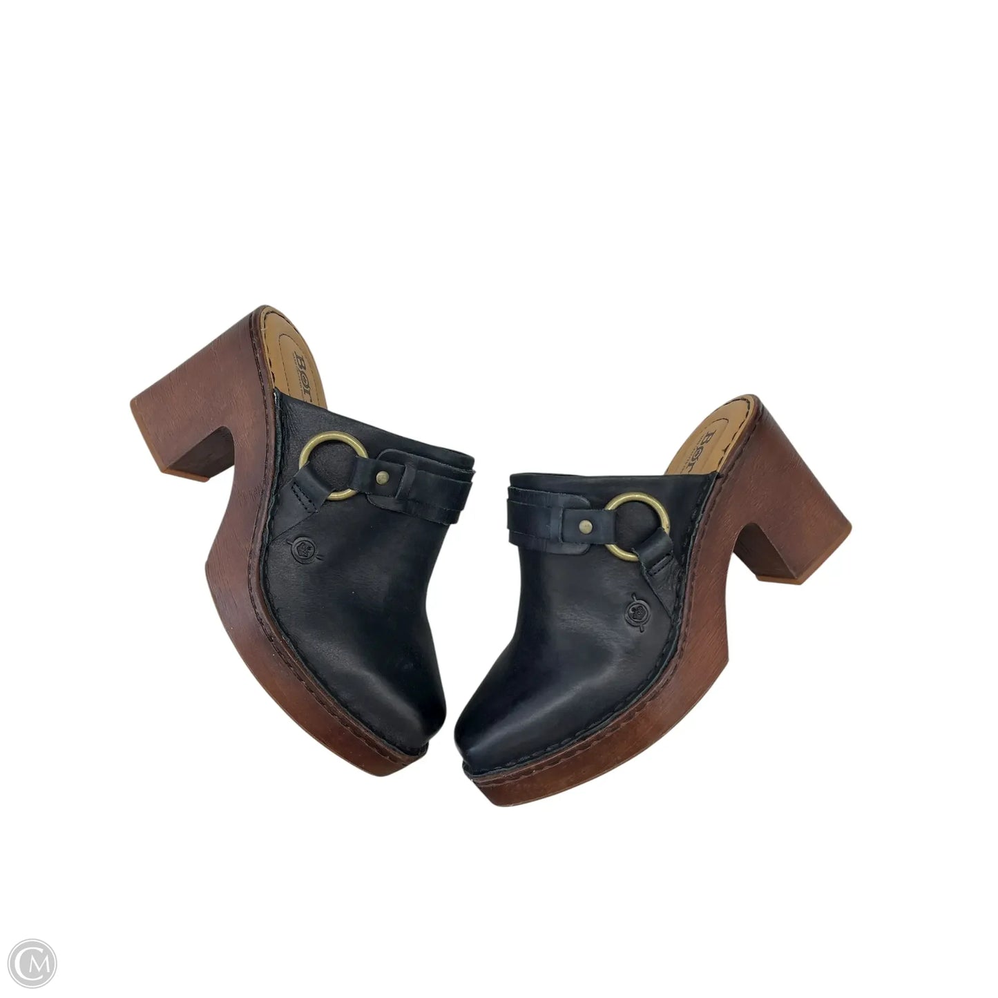Shoes Heels Block By Born In Black, Size: 8