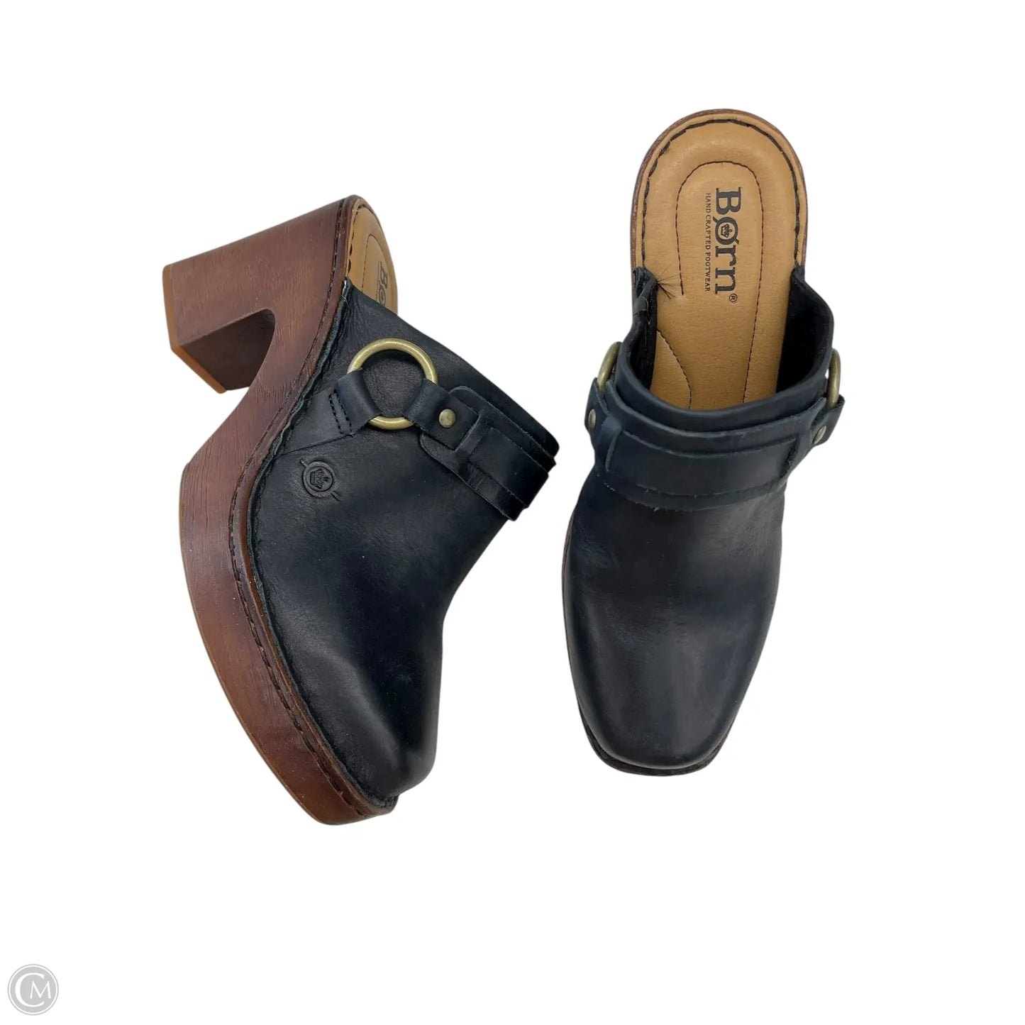 Shoes Heels Block By Born In Black, Size: 8