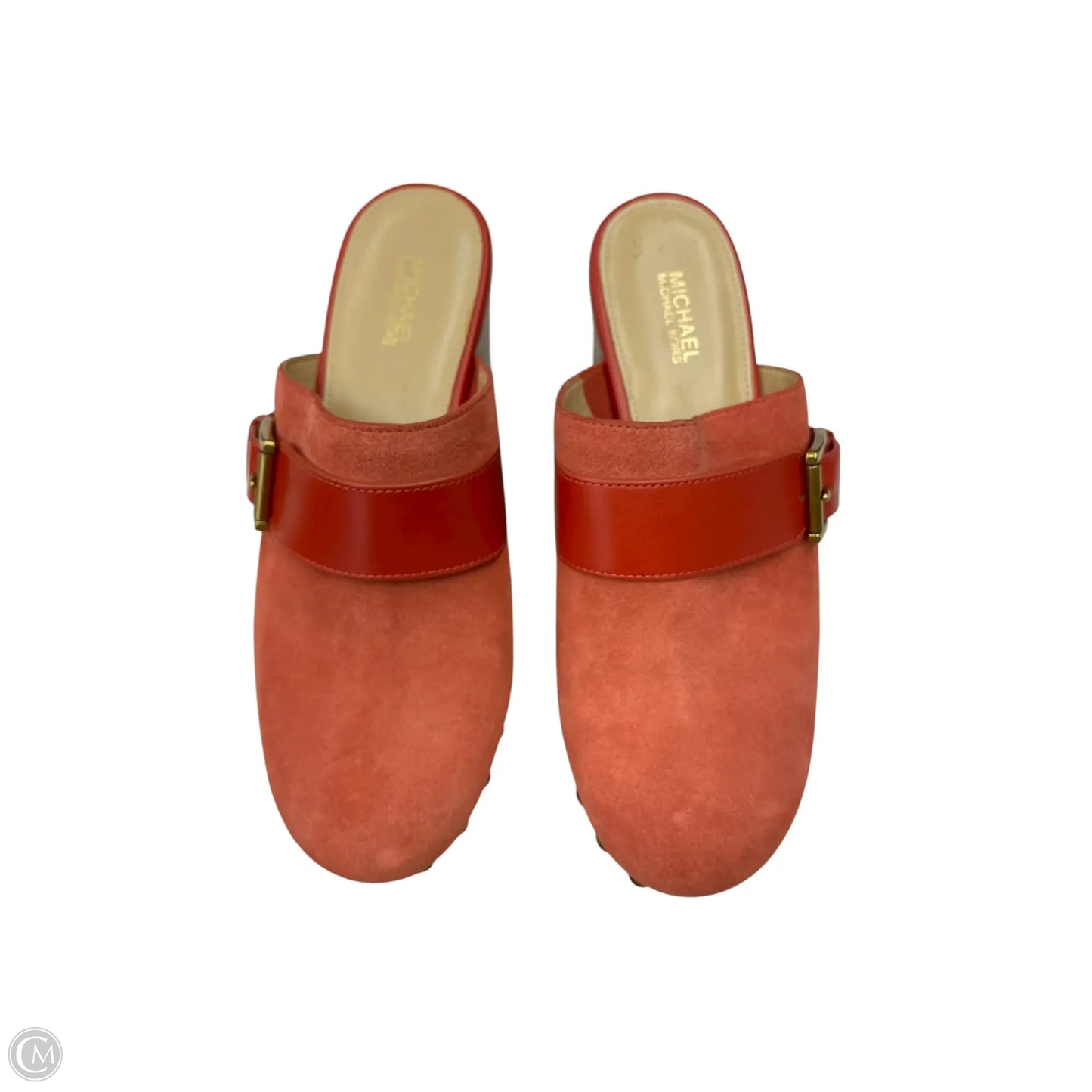 Shoes Heels Block By Michael By Michael Kors In Orange, Size: 6.5